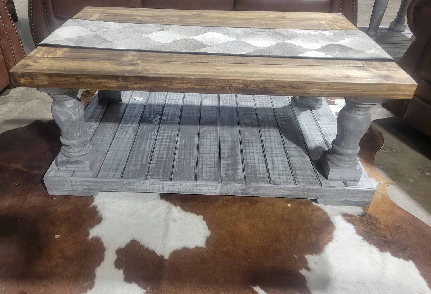 Rustic Dana Coffee Table (silver)