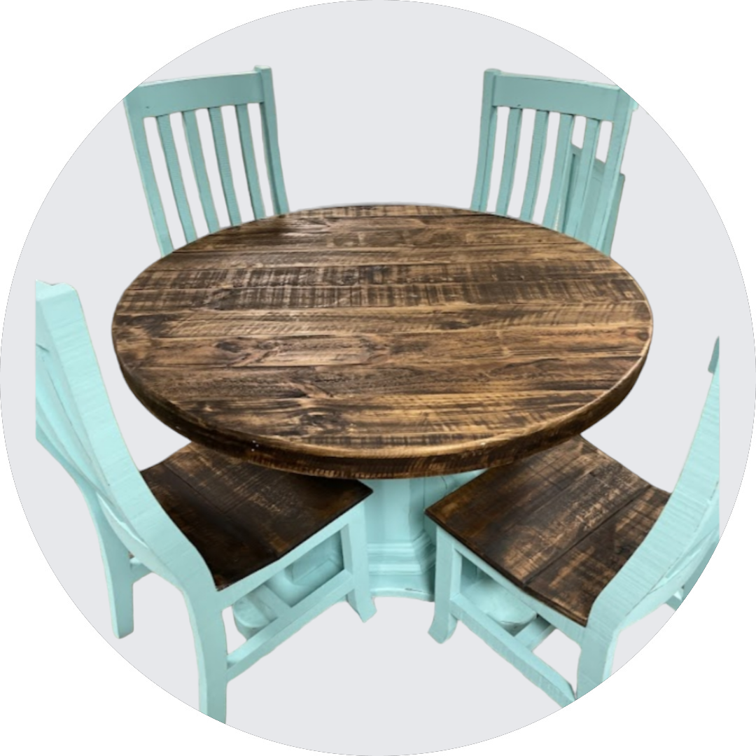 Rustic Santa Rita Dining Set